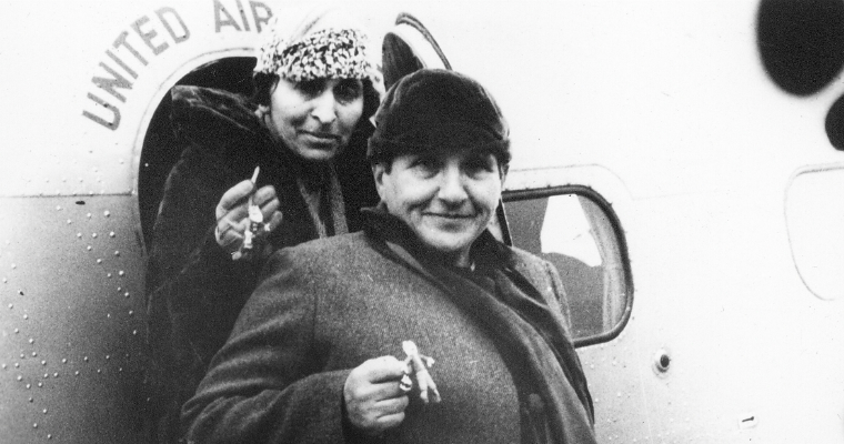 Gertrude Stein and Alice B Toklas